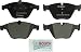 Bosch BP1260A QuietCast Premium Semi-Metallic Disc Brake Pad Set For BMW: 2006 525i, 2008 528i, 2008 528xi, 2004-2007 530i; Front