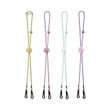 ☞【Einfach zu bedienen】: Unser Lanyard-Verlängerungsband hat an jeder Seite Gummiklammern, sodass Sie oder die Brille Ihres Kindes um den Hals getragen werden können. Helfen Sie beim einfachen Auf- und Abnehmen der Kinderbrille auf dem Schulweg.