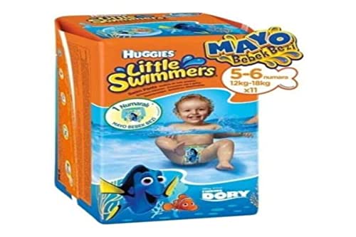 Huggies Couches de natation Little Swimmers, taille 5/6, lot de 1 (11 couches)