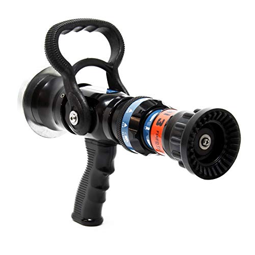 WilTec Lance d’Incendie Polyvalent Storz C 150/200/350/500 l/Min Réglage continu THW Pompier Chantier