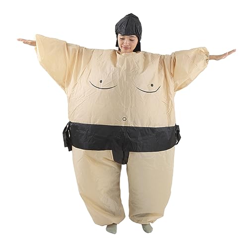 Costume de lutteur gonflable drôle en polyester imperméable - 7