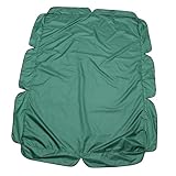 OSALADI Gartenschaukel Abdeckung aus Polyester TAFT mit Gummizug Staubschutz und UV Schutz für Terrasse Garten und Außenschaukel 164X114X15cm Moosgrün