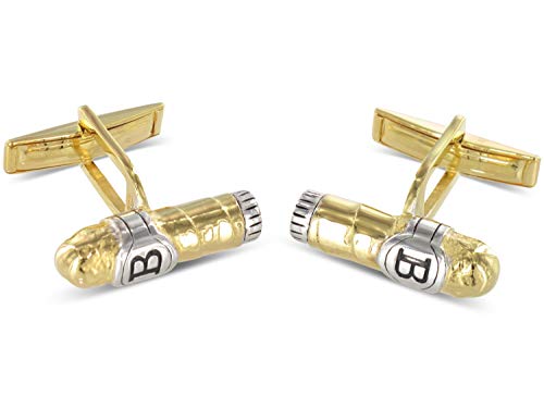 BROOKER Manschettenknöpfe Zigarre bicolor Cover