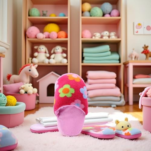 Juguete mordible en forma de pantufla rosa para perros miniatura 3