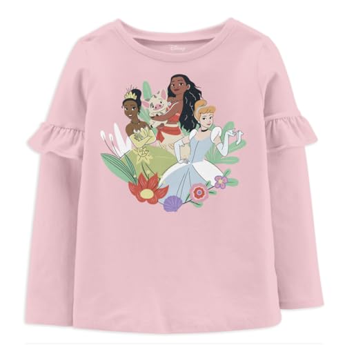 Ropa Para Niña, Softlines Private Label Disney Princesas Playera Estampada Manga Larga para Niñas 6