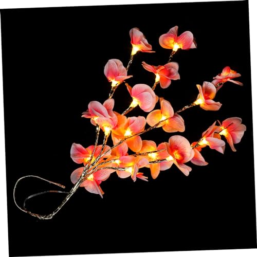 Happyyami Realistic Phalaenopsis Branches Led Light Simple Decor for Home for Friends Office Use