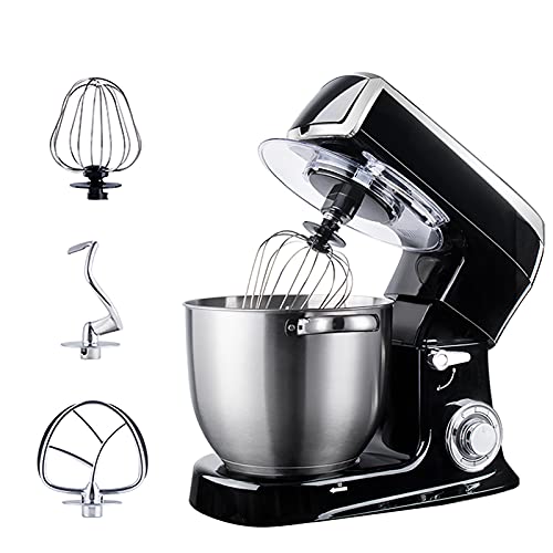 Küchenmaschine Rührmaschine 7,5 L Edelstahl-Mischschale, 6 Geschwindigkeiten Mit Impulsfunktion, Knetmaschine Mit…