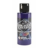 Wicked Colors Createx W307 Pearl Plum 2oz. water-based universal airbrush paint. by SprayGunner