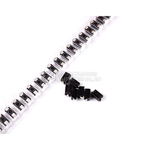 100pcs SMA 1N5819 IN5819 SMD 1A 40V do-214ac Schottky diode ss14 New Original