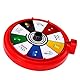 Mattel Games UNO Spin Kartenspiel für Kinder, Erwachsene und Spieleabende mit der Familie, Klassisches Spiel mit Drehscheibe, Neue Herausforderungen und Regeln, Aktivität bei schlechtem Wetter, JGR00