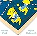 MoinKidz USA Map Wooden Puzzle, United States Puzzles for Kids Ages 3-5, 25 Piece Educational Jigsaw Puzzle for Kids Ages 4-6, Preschool Puzzles for 3 4 5 Year Old