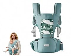Baby Carrier, SEEDNUR Baby Carrier with Hip Seat, Baby Carrier Newborn to
