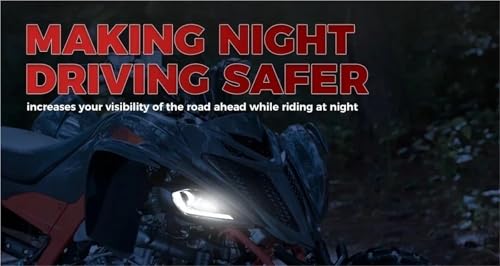 Phare LED clignotant de phare pour YFZ450R Raptor 700 Wolverine