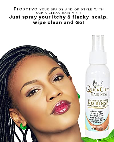 Aravenel Products No Rinse, Waterless Hair And Scalp Cleanser (1 Pack 4 Oz.) #TOP1