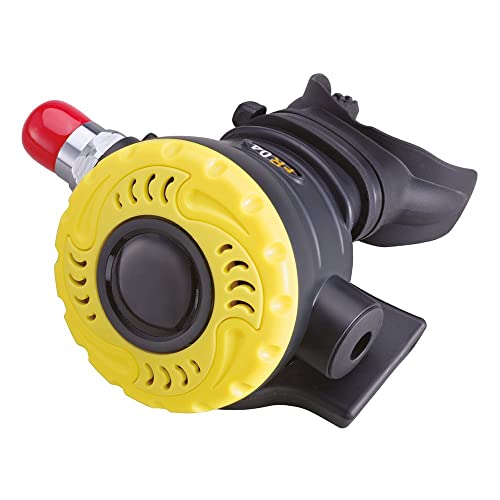 Octopus TNM-1 Tecnomar con latiguillo amarillo de 90 cm para buceo