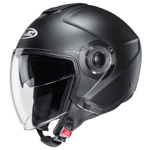 HJC, Motorrad-Jethelm i40N Semi Mat Schwarz, L