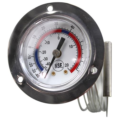 Replacement for TMILJOKO V20362002 Walk-in Box Thermometer 48" Cap. Temp -40ºF to 65ºF