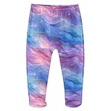 JUNZAN Baby Sleepers with Feet Cotton Romper with Attached Legs for Infant Baby Boys Girls Blue Pink Purple Marble 12M