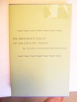 On Dryden's Essay of Dramatic Poesy 0208004750 Book Cover