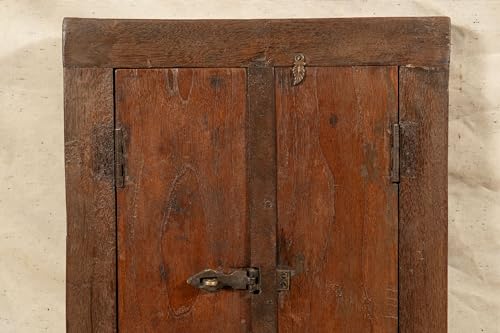 Biscottini Innentür Fenster L45XPR8XH61 CM - Holztür - Türen für Innen und Außen - Wohnkultur