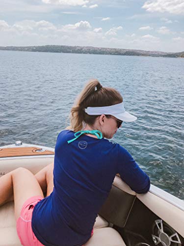 Roman Trail Outfitters 100% Australian Merino Wool Women's Long Sleeve Top |Crew Neck Shirt | Lightweight | Moisture Wicking | Base Layer (Navy, Large) #TOP3