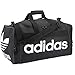 adidas Originals Santiago Duffel Bag, Black/White, One Size