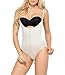 Produktbild COMFREE Miederbody Shapewear Stark Formend Bauchweg Formender Body Shaping Body Nahtlos Figurformende Bodys Trägerlos Brustfrei Shaper Body Ohne BH Taillenformer für Damen Beige EU 42