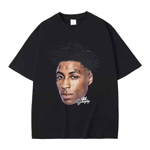 Photo de KMNsedS22 Rapper YoungBoy Never Broke Again Aesthetics T-Shirt Black 3XL