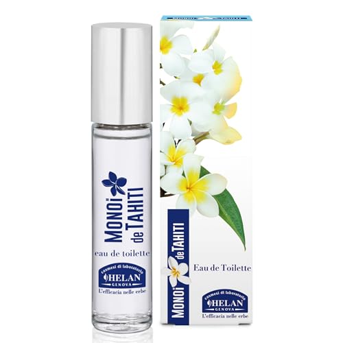 Helan Monoï de Tahiti - Parfum Femme Floral, Gourmand et Exotique, Eau de Toilette Légère à la...