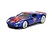 Produktbild Jada Toys 253252008 Superman, 2005 Ford GT, Spielzeugauto aus Die-cast, Türen zum Öffnen, Maßstab 1:32, blau/rot