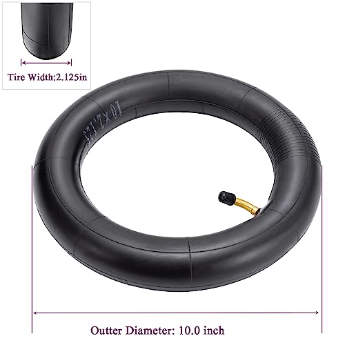 Image of 10x2 Inner Tubes -10'' x 1.95 /2.125 BPA /Latex Free Premium Quality Butyl Rubber Tire Tubes Compatible with Bike Schwinn Trike Roadster /Tricycle /BoB Revolution Motion Tire(2 Pack)