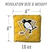 YouTheFan Officially-Licensed NHL Pittsburgh Penguins Set of 4 Cornhole Bags - All Weather Regulation 6” x 6” Size - 16oz Weight - Designed in USA