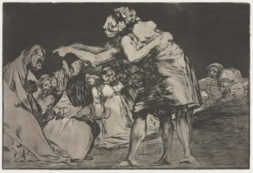 Cuadro de lienzo i Proverbi Matrimonial Folly de Francisco De Goya para un hogar con alma