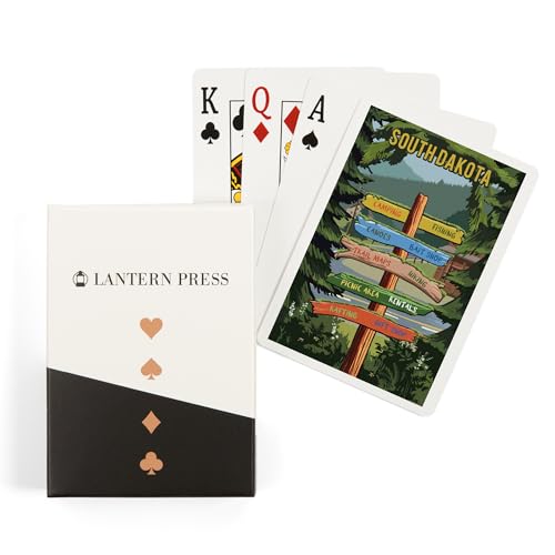 Baraja de cartas póker South Dakota, 52 cartas