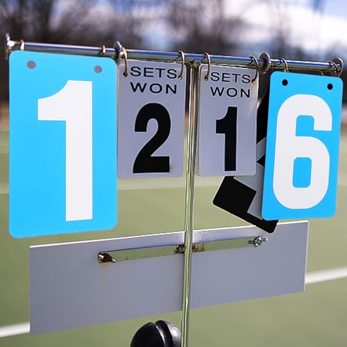 Cartas portátiles para marcador deportivo PRETYZOOM azul 10 piezas miniatura 6