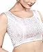 Madhu Fashion Womens Silver Benaras Brocade Sleeveless Readymade Blouse (Silver, 32)