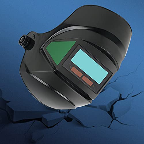 LOVIVER 2x Capacete de Soldagem de Visão Ampla Máscara de Solda com Escurecimento Automático Solar T
