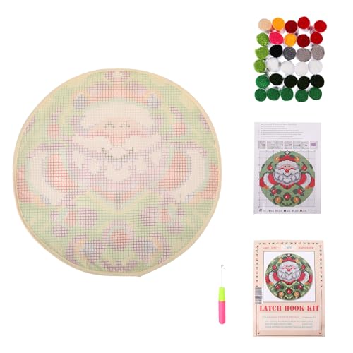 Kit de cojín navideño DIY ideal para regalar y decorar tu hogar con crochet