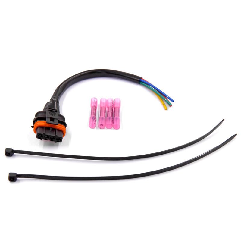 Temperature Air Presure Sensor T-Map Wire Harness Repair Kit 4 Way Fit for Polaris 2875542 Scrambler RZR Sportsman Ranger 570 700 800 900 1000 850 XP Turbo EFI ACE 325 570 900
