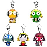 [三清社] ケロロ軍曹 キーホルダー アクリル キーチェーン 5点セット 宇宙侵略軍 特別先鋒部隊 ケロロ小隊 K66 蛙 ペンダントコスプレ小物 ケロロ軍曹 グッズ 可愛い ストラップ かばんの飾り 誕生日 プレゼント非公式 [並行輸入品]