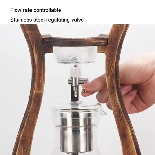Cafetera de Goteo con Soporte de Madera, 800 mL, 6-8 tazas miniatura 4