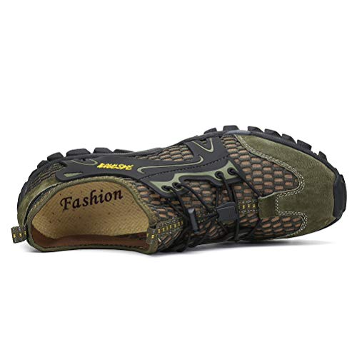 Image of FLARUT Men's Sandals Barefoot Hiking Shoes Quick Dry Breathable Mesh Lightweight Outdoor Training Water Walking Shoes