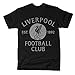 Official Liverpool FC Black & Grey Vintage T-Shirt