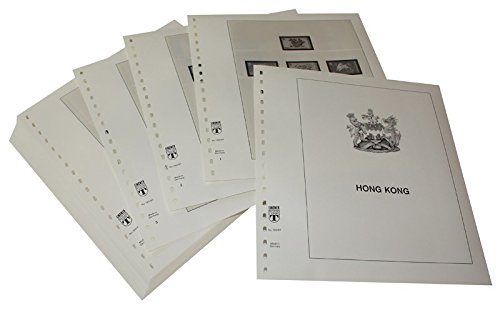 Hongkong feuilles pré-imprimées 1987-1997 LINDNER Das Original pour album