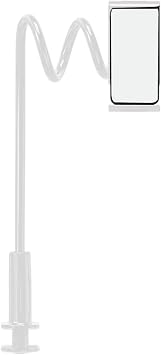 Phone Stand for Bed Long Flexible Gooseneck Clamp Bracket Neck Hands Free