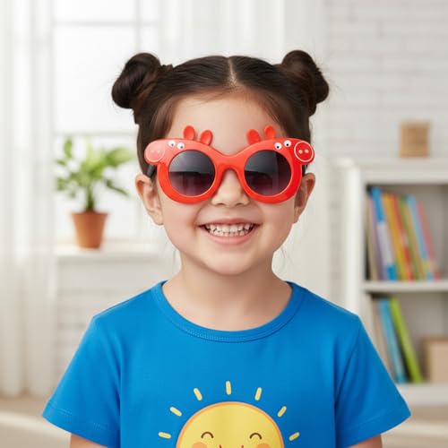 Image of SYGA Kids Goggles, Modern Stylish Eyewears for Boy's and Girls, Suitable for Age 3-8 Years