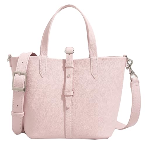 Womens Casual Vegan Leather Handbag Purse Small Bucket Crossbody Shoulder Bag Top Handle Satchel 2025