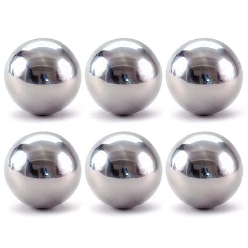 Image of 6pcs 2inch Chrome Steel Bearing Balls (51mm)