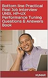  Bottom line Practical Real Job Interview UNIX, HP-UX Performance Tuning Questions & Answers Book (English Edition)
