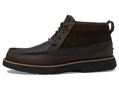 Sperry Mens Shoes Men's A/O PLUSHWAVE Lug Chukka Boot, Brown, 8.54